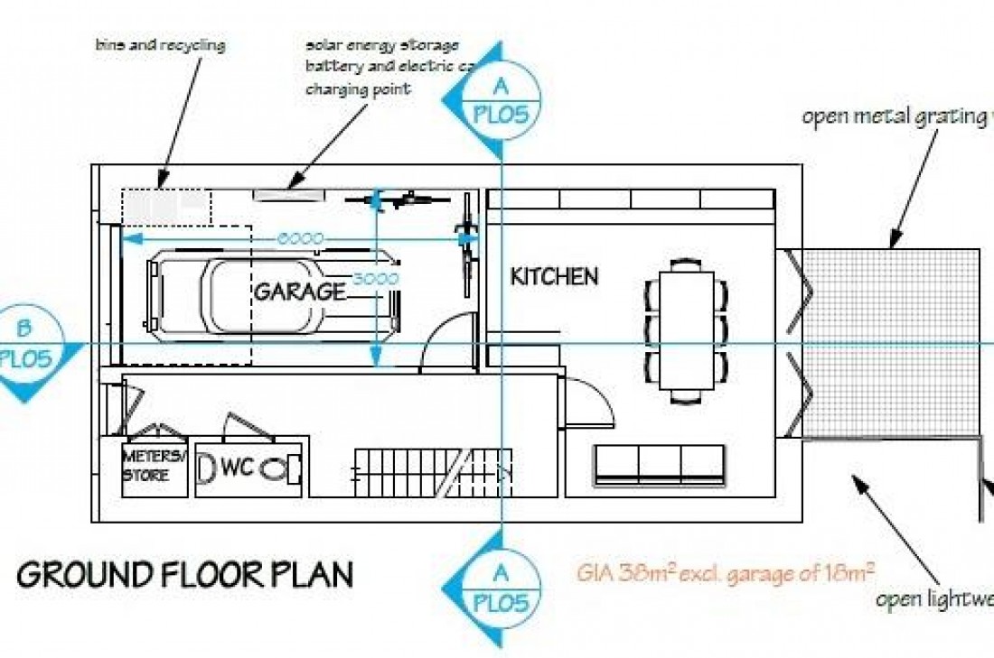 Floorplan for CLIFTON COACH HOUSE - PLANNING GRANTED