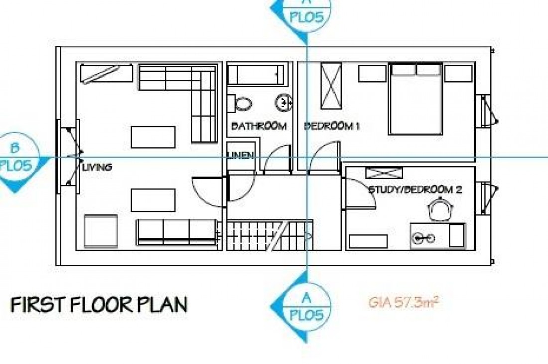 Floorplan for CLIFTON COACH HOUSE - PLANNING GRANTED