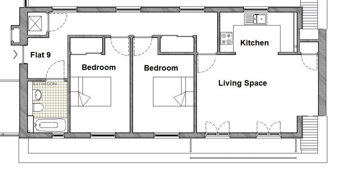 Floorplan for Alberton Court, Frenchay