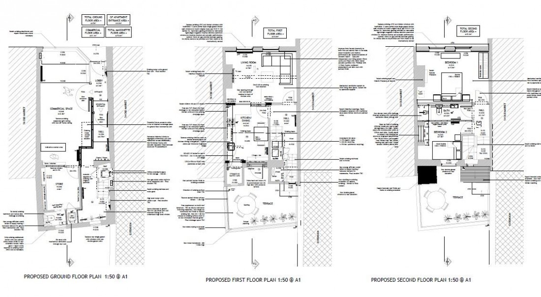Floorplan for RESI DEVELOPMENT - OLD MARKET