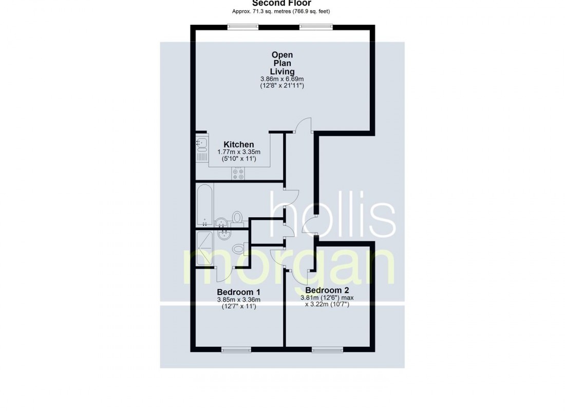 Floorplan for Station Road, Shirehampton