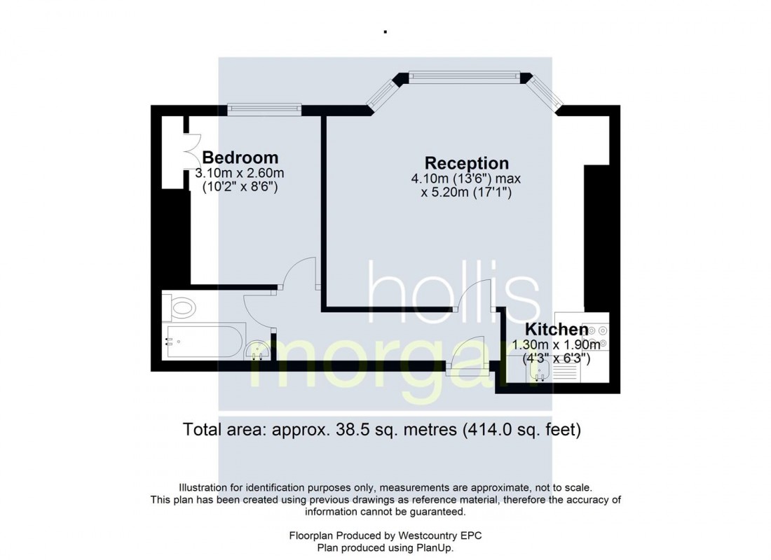 Floorplan for INVESTMENT FLAT - WESTBURY PARK