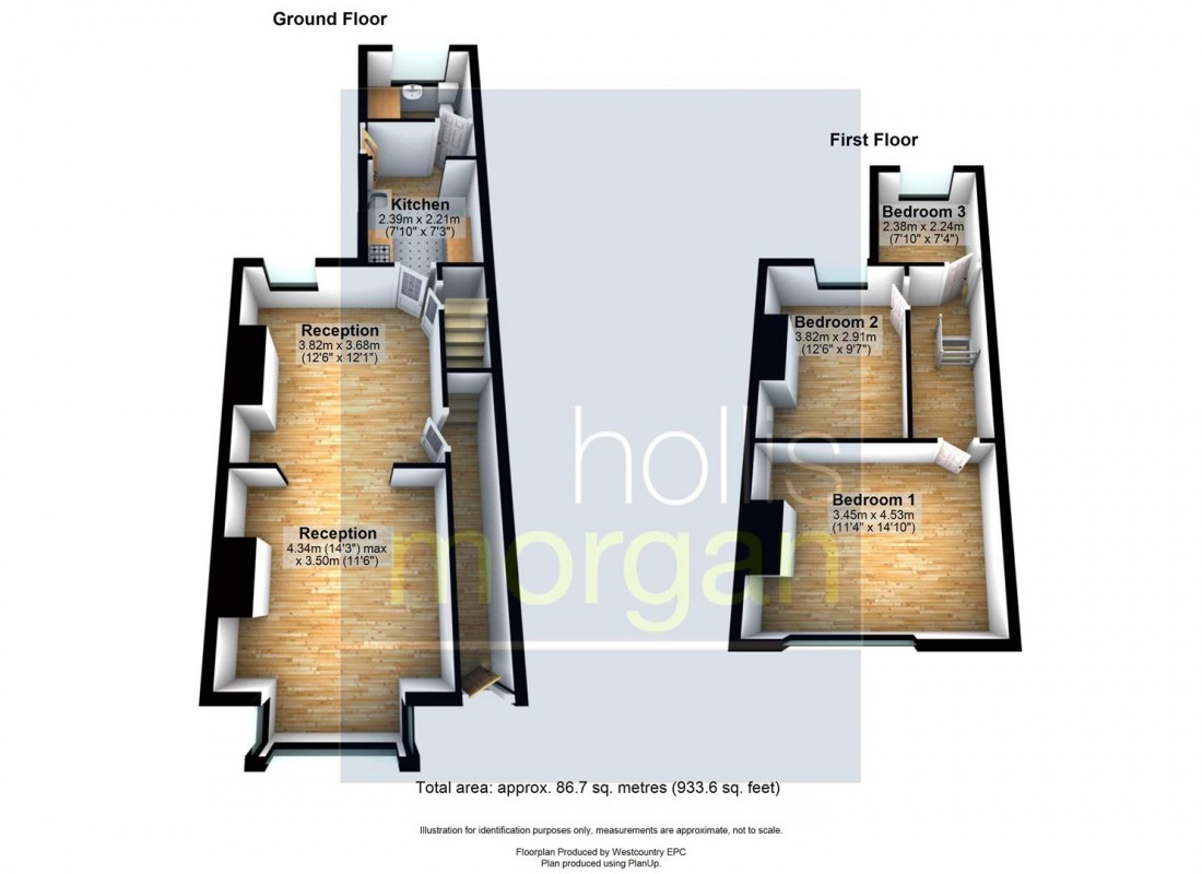 Floorplan for HOUSE FOR MODERNISATION - HANHAM