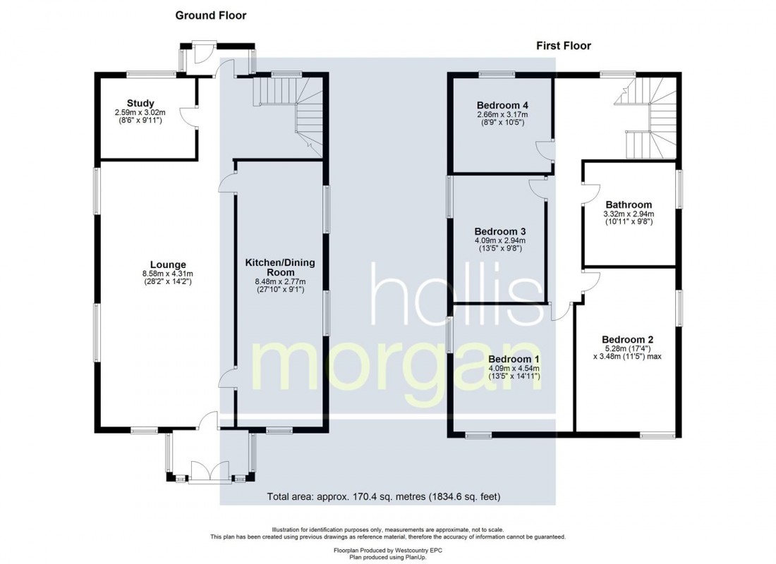 Floorplan for DETACHED CHAPEL FOR UPDATING - BS30