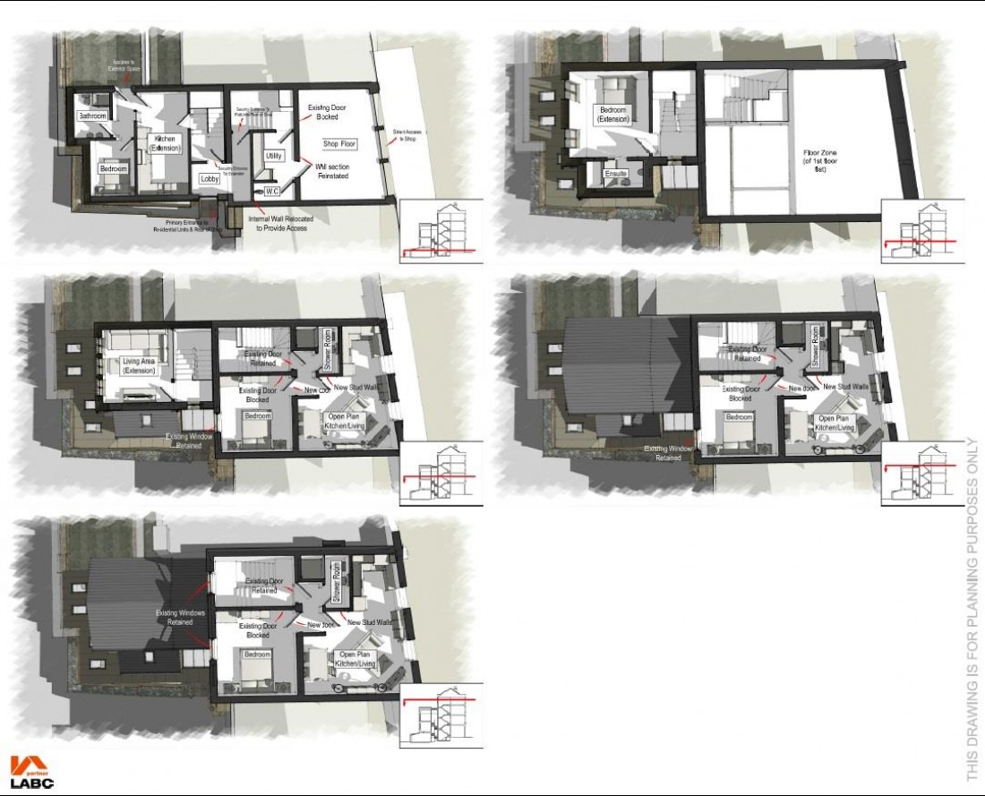 Floorplan for RESI DEVELOPMENT - CENTRAL BATH