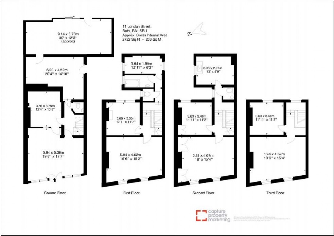 Floorplan for RESI DEVELOPMENT - CENTRAL BATH