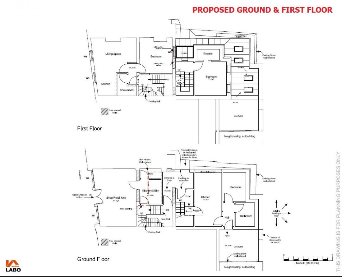 Floorplan for RESI DEVELOPMENT - CENTRAL BATH