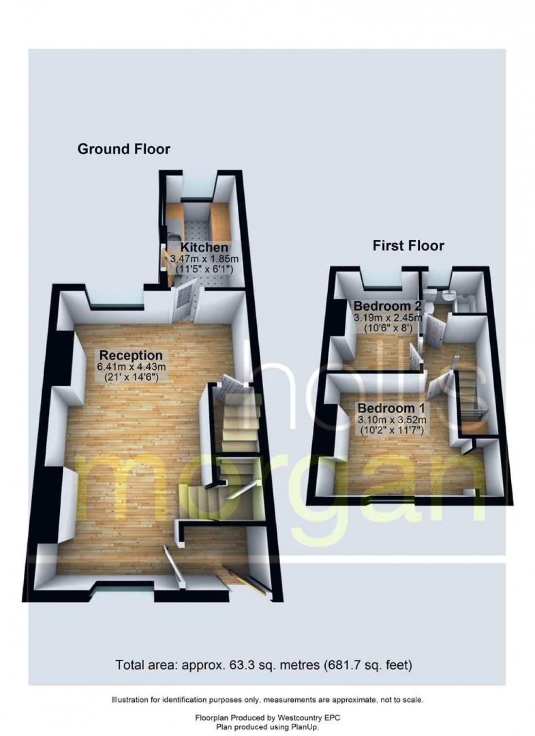 Floorplan for TERRACE FOR BASIC UPDATING - WARMLEY