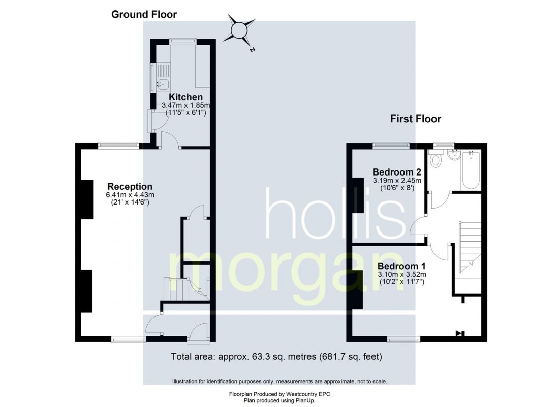 Floorplan for TERRACE FOR BASIC UPDATING - WARMLEY