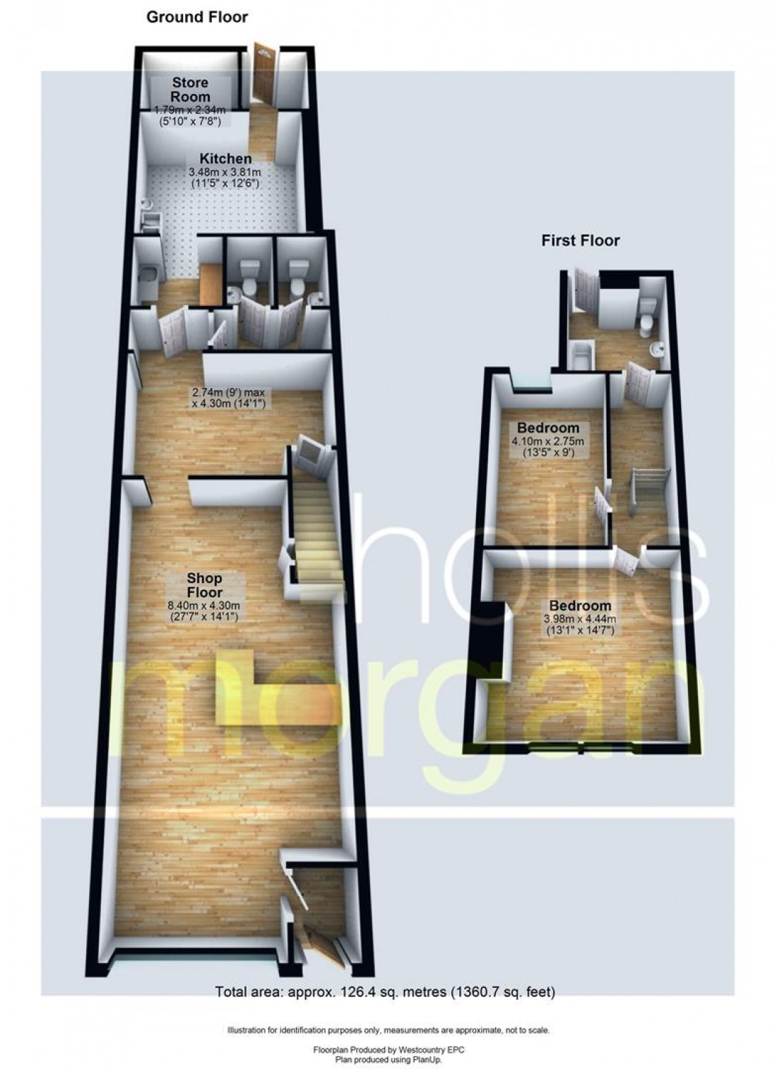 Floorplan for MIXED USE INVESTMENT - £13.5K PA