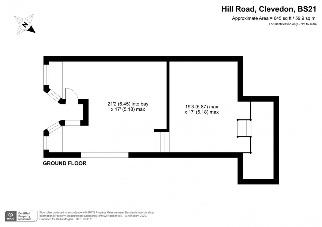 Floorplan for RETAIL UNIT - CLEVEDON