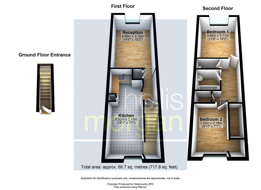 Floorplan for MAISONETTE FOR UPDATING - WARMLEY