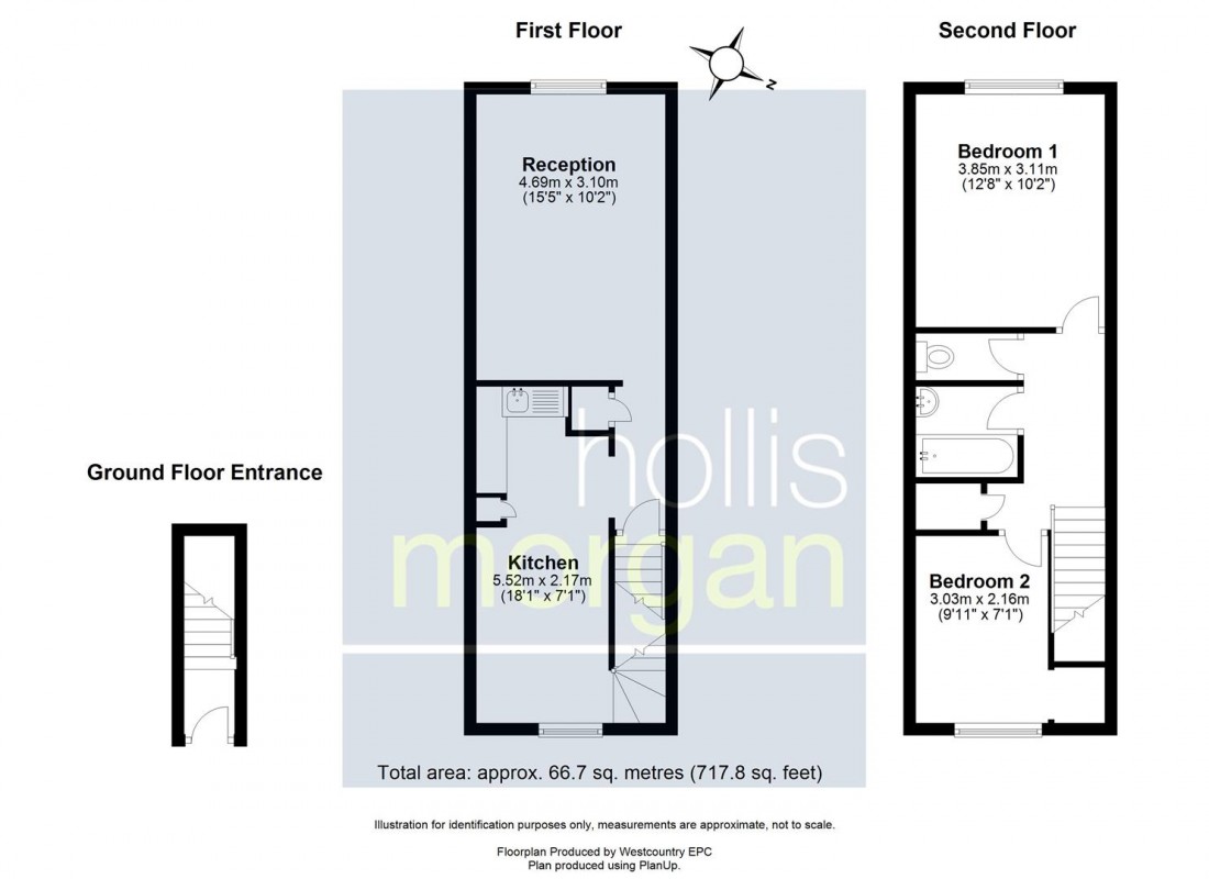 Floorplan for MAISONETTE FOR UPDATING - WARMLEY