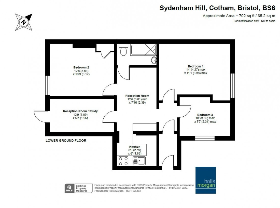 Floorplan for Sydenham Hill, Cotham