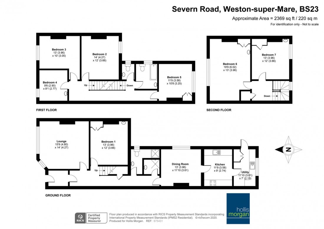 Floorplan for 7 BED PERIOD PROPERTY - WSM