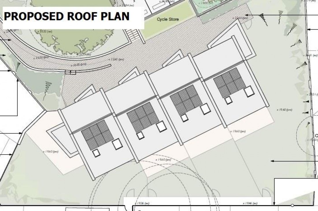 Floorplan for PLANNING GRANTED - 4 HOUSES