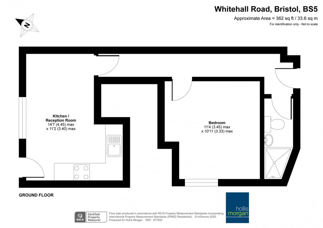 Floorplan for Whitehall Road, Whitehall