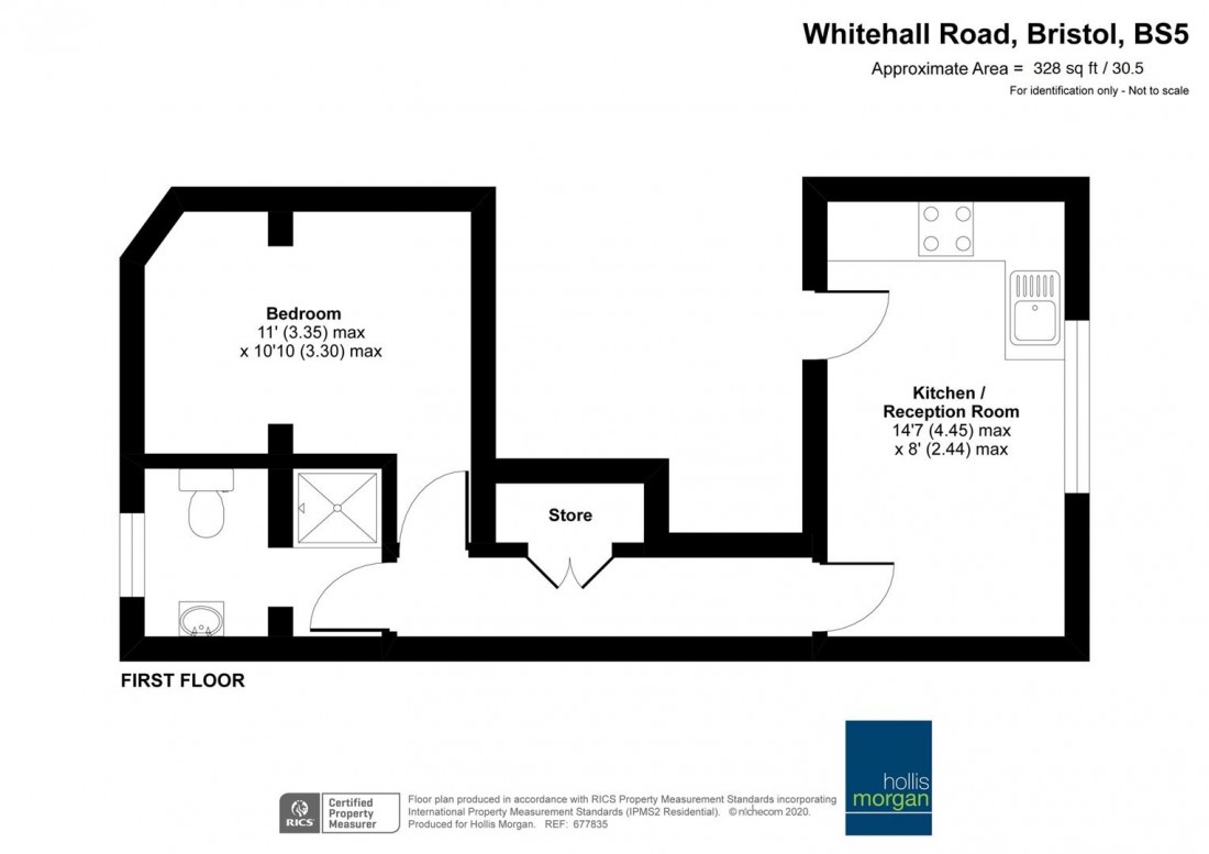Floorplan for Whitehall Road, Whitehall