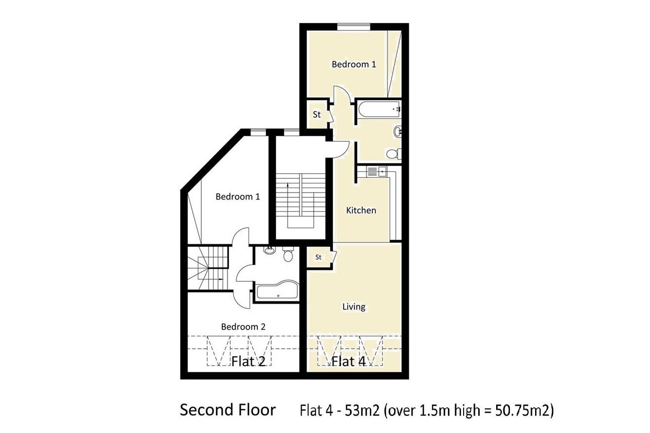 Floorplans For Sion Court, Bedminster