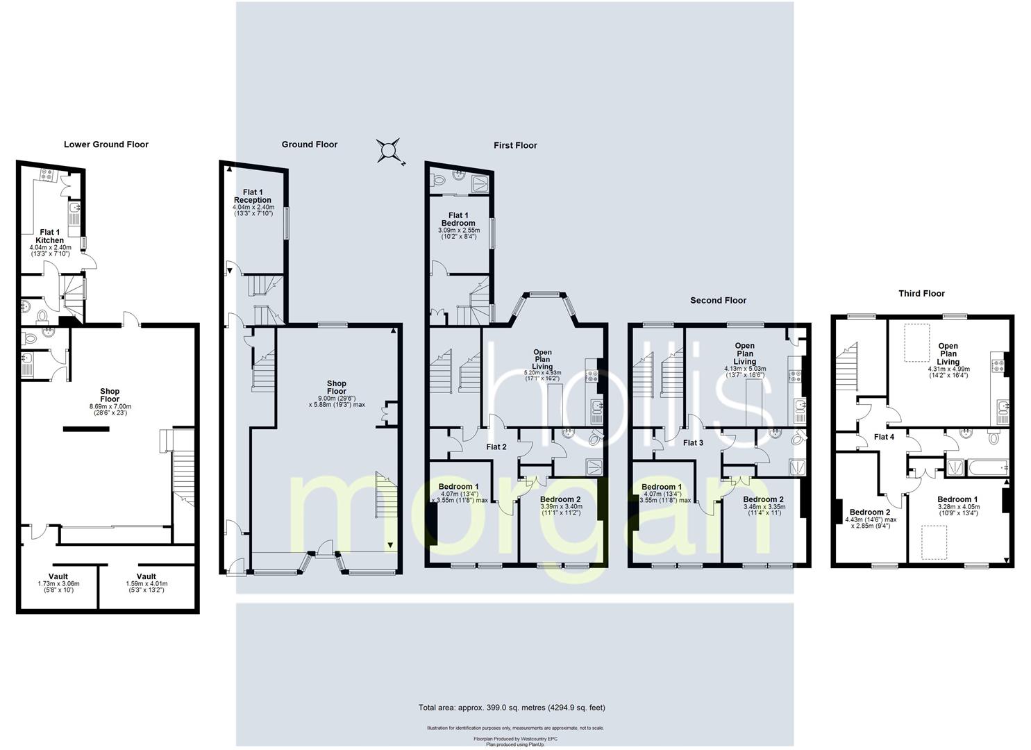 Floorplans For PRIME CLIFTON VILLAGE FREEHOLD INVESTMENT