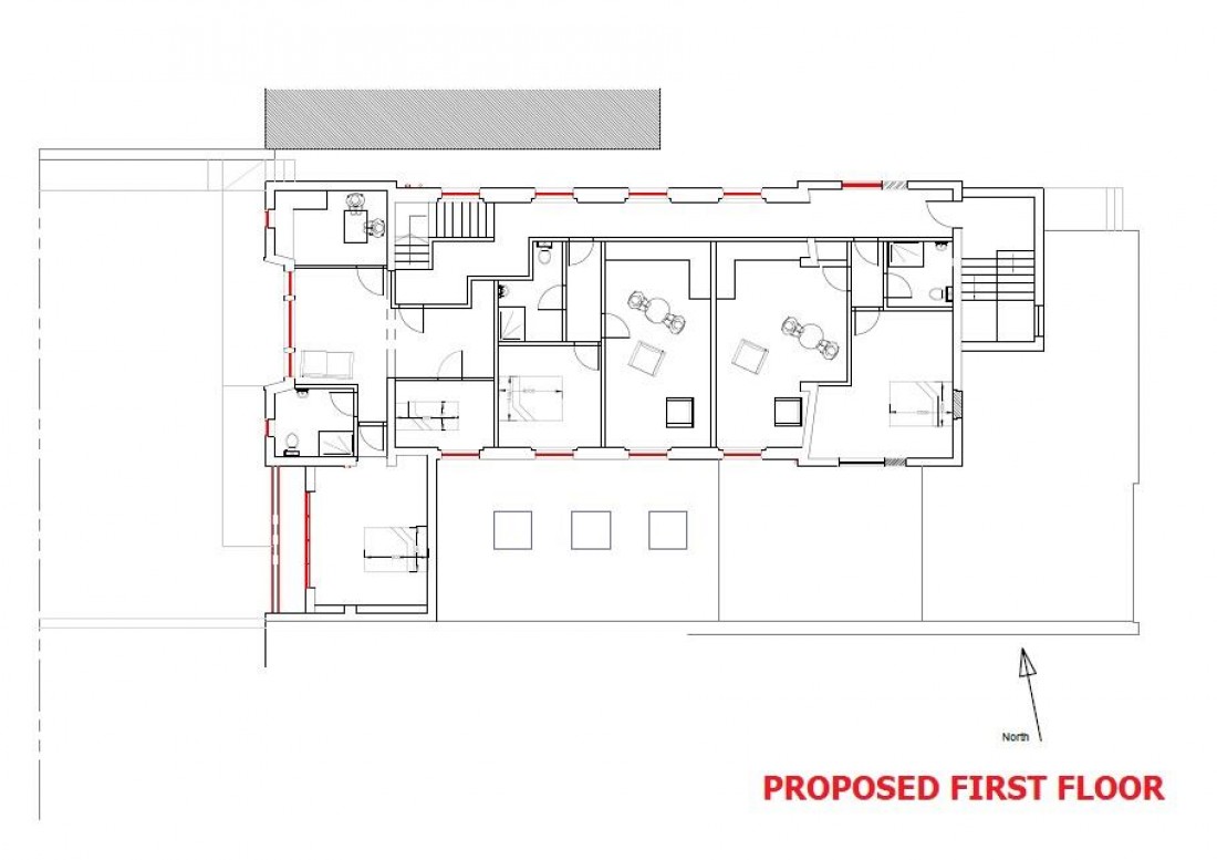 Floorplan for DETACHED CHAPEL WITH RESI PLANNING - WSM