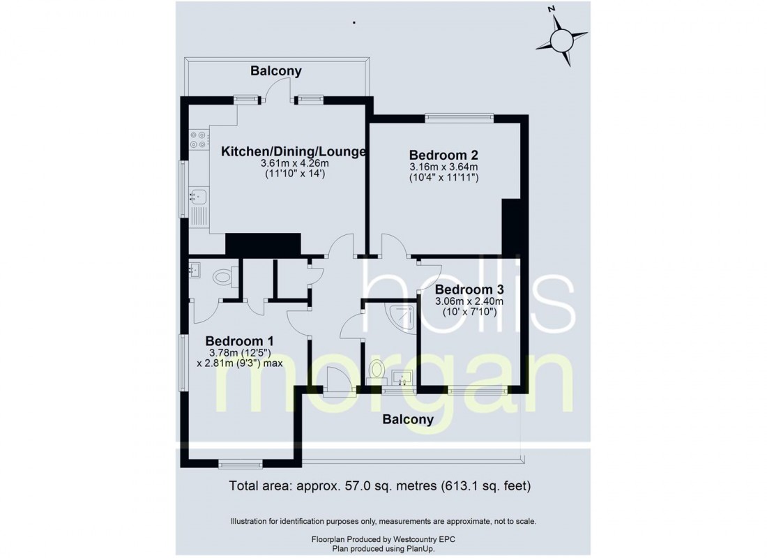 Floorplan for 3 BED INVESTMENT - £19.5K PA