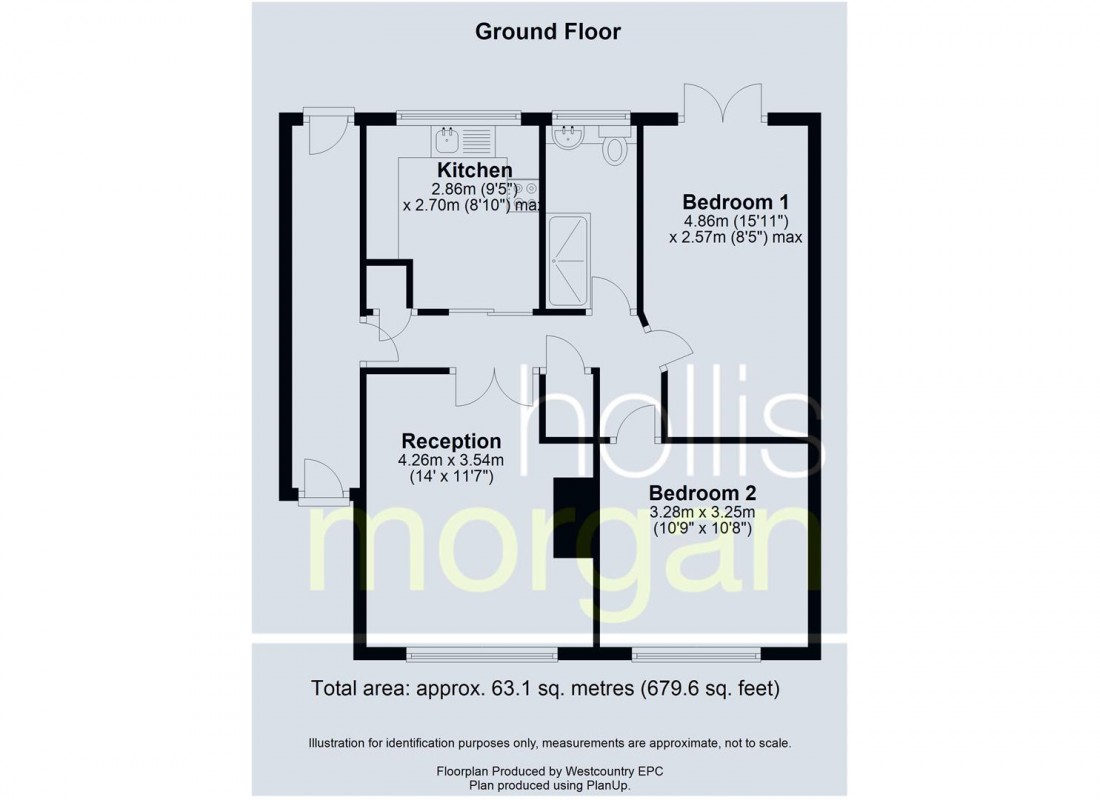 Floorplan for HOUSE FOR UPDATING - NAILSEA