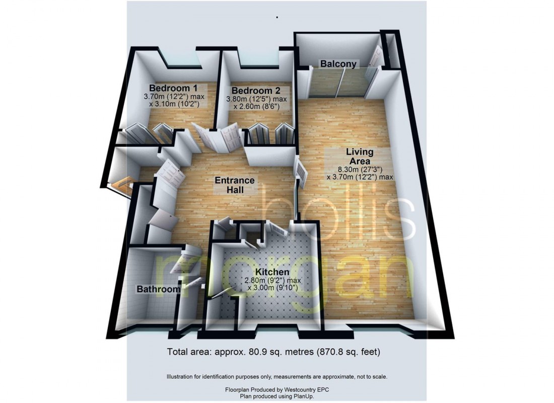 Floorplan for REDUCED £ AUCTION - SNEYD PARK