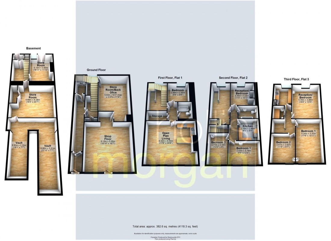 Floorplan for PRIME MIXED USE INVESTMENT - BS1