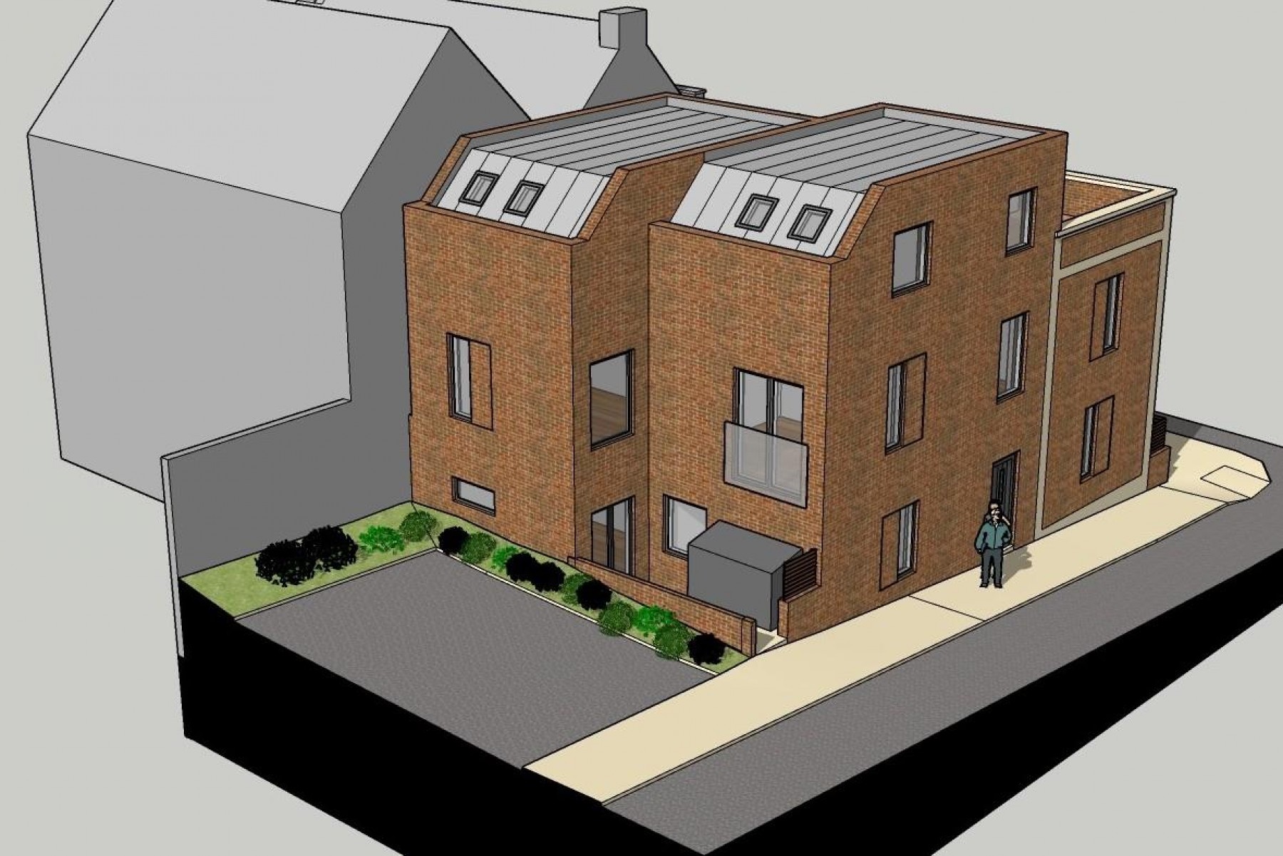 Images for PLANNING GRANTED - 2 X TOWNHOUSES