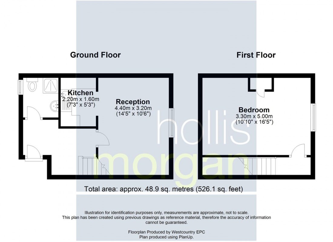 Floorplan for MAISONETTE - GL1