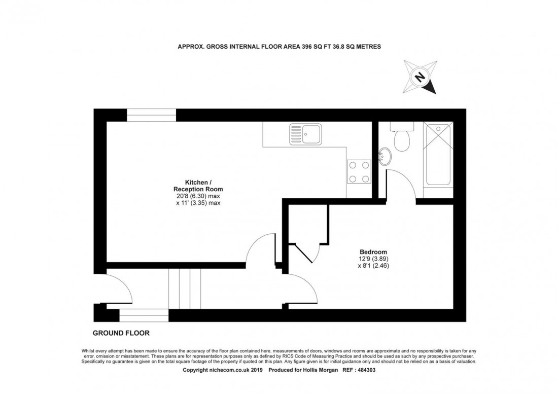 Floorplan for Orchard Street, Bristol