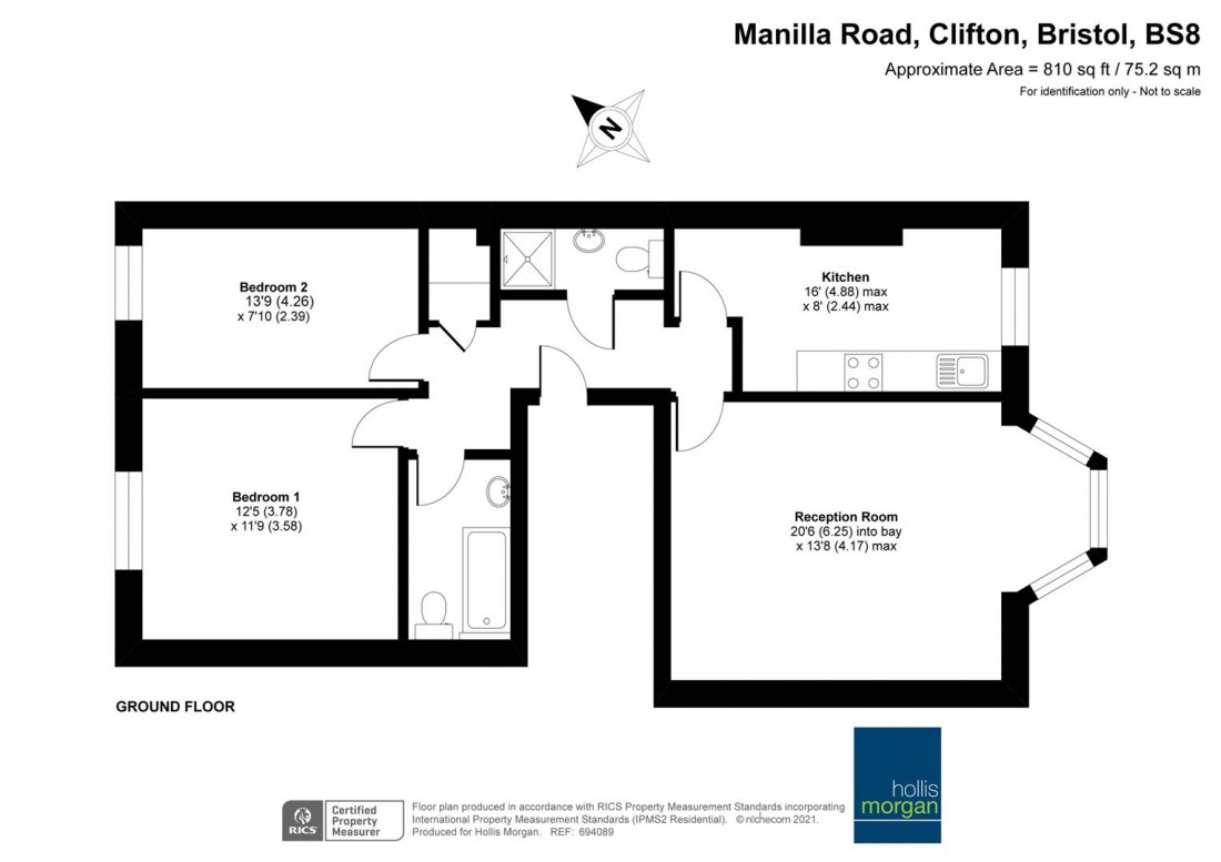 Floorplan for Manilla Road, Clifton