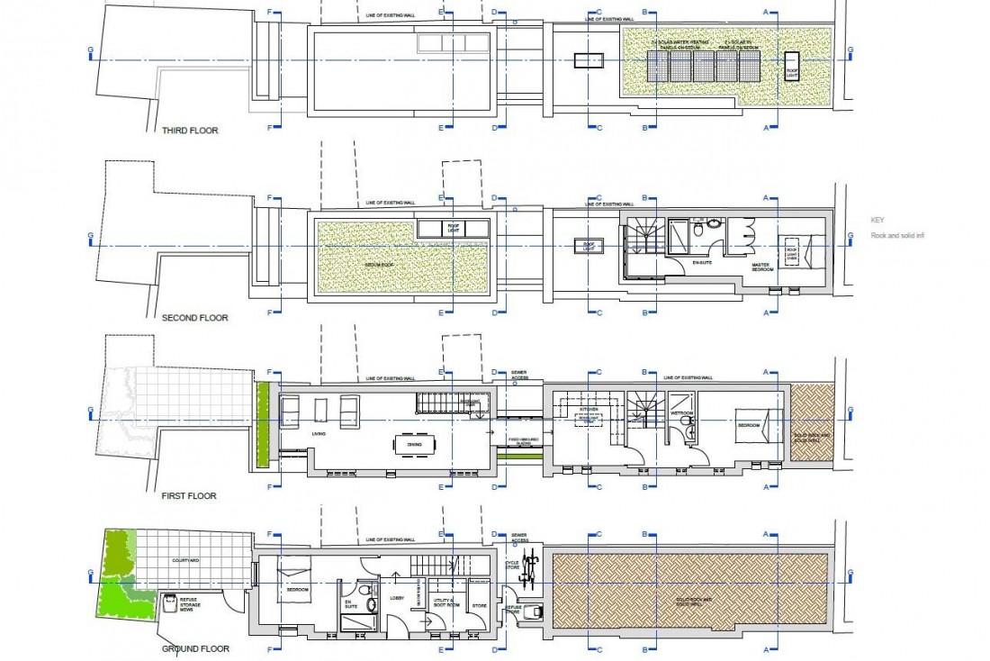 Floorplan for CLIFTON PLOT - PP DETACHED ECO HOUSE
