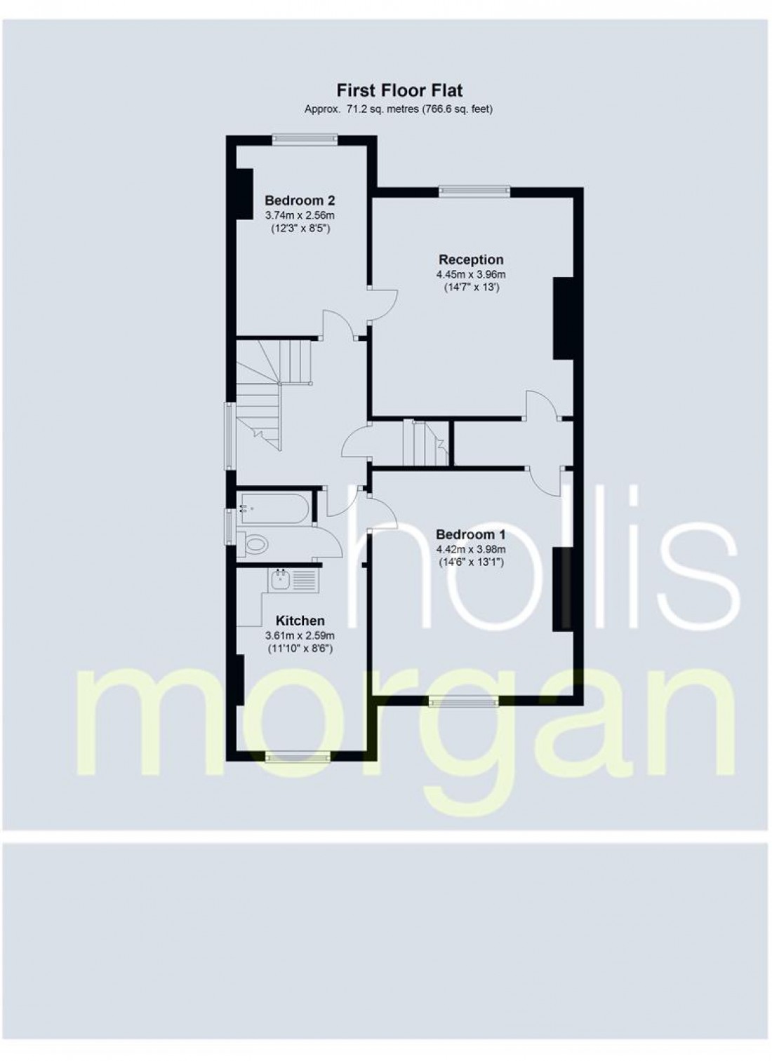 Floorplan for Cotham Road, Cotham, Bristol