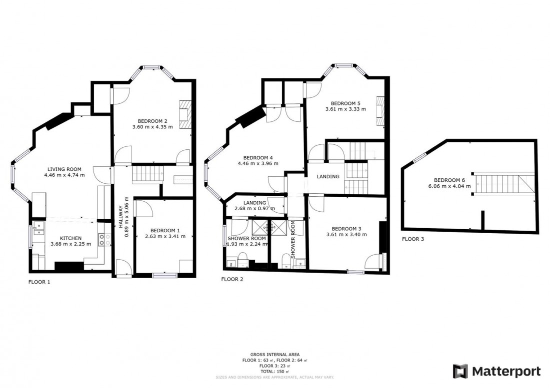 Floorplan for STUDENT HMO ( £48K ) + GARAGE - BS6