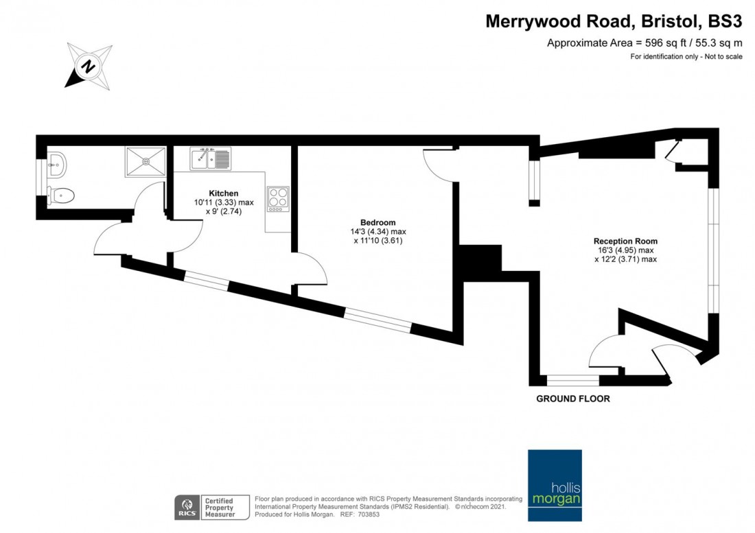 Floorplan for GARDEN FLAT - SOUTHVILLE