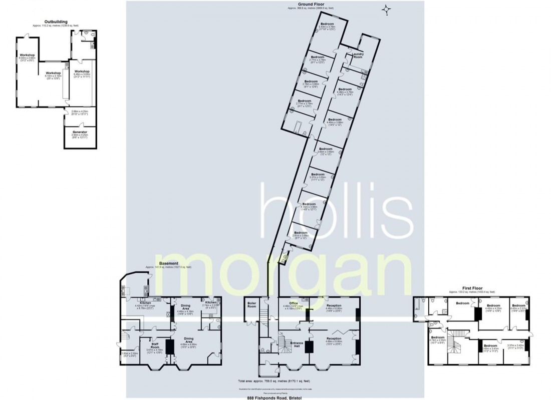 Floorplan for DETACHED HOUSE ON 0.5 ACRE PLOT - FISHPONDS
