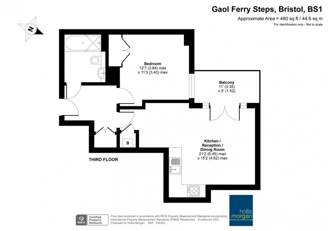 Floorplan for Anchorage, Wapping Wharf