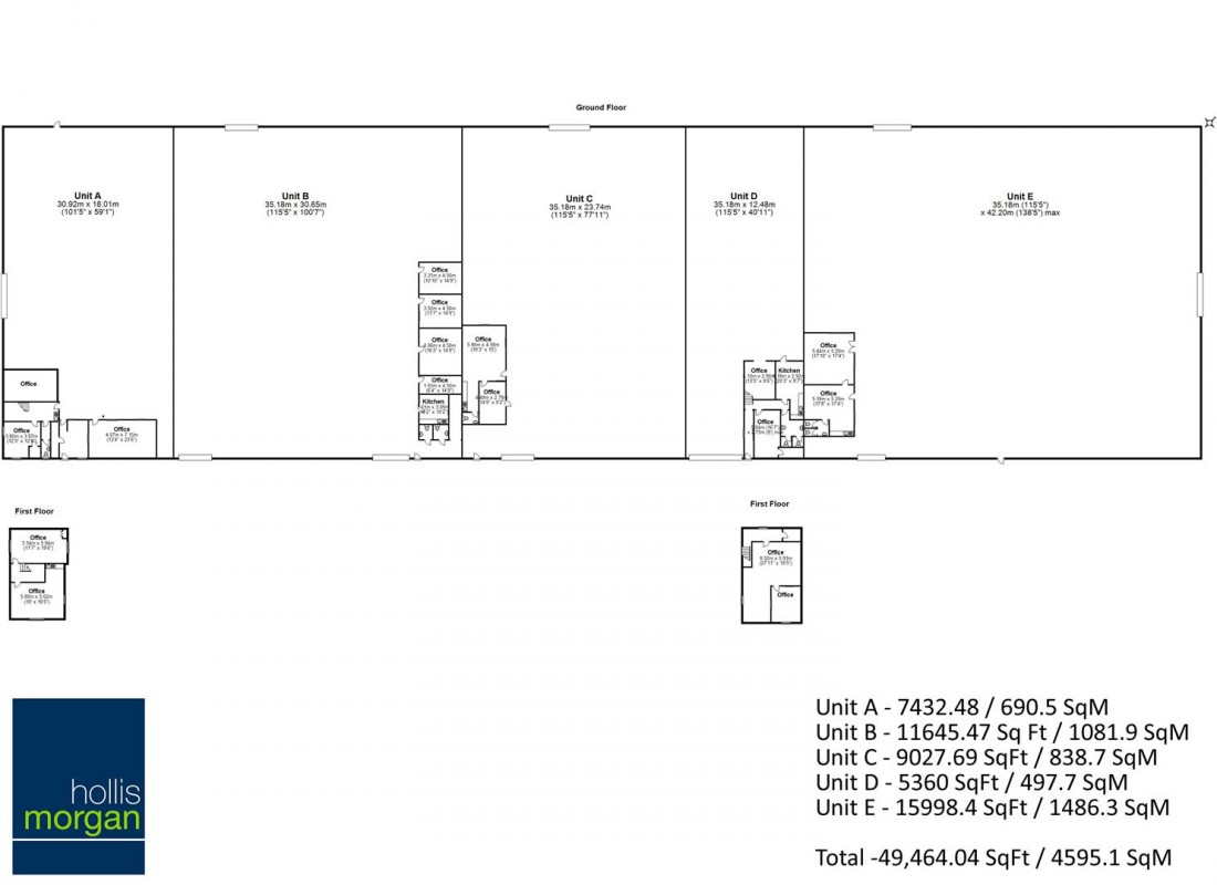 Floorplan for COMMERCIAL INVESTMENT - £152k GROSS INCOME PA
