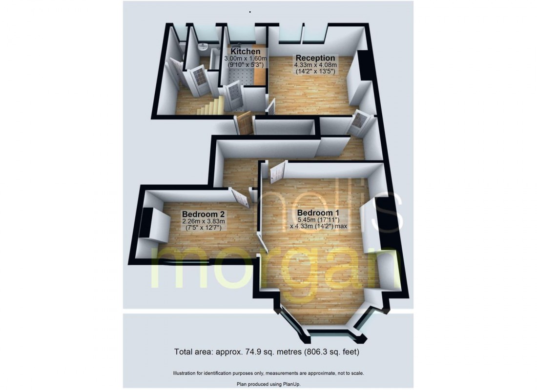 Floorplan for FREEHOLD BLOCK OF FLATS - CLIFTON