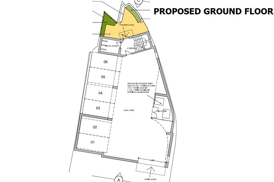 Floorplans For PP GRANTED 5 FLATS - GDV £900K