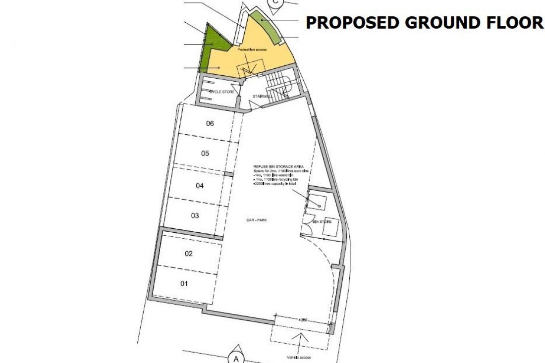 Floorplan for PP GRANTED 5 FLATS - GDV £900K