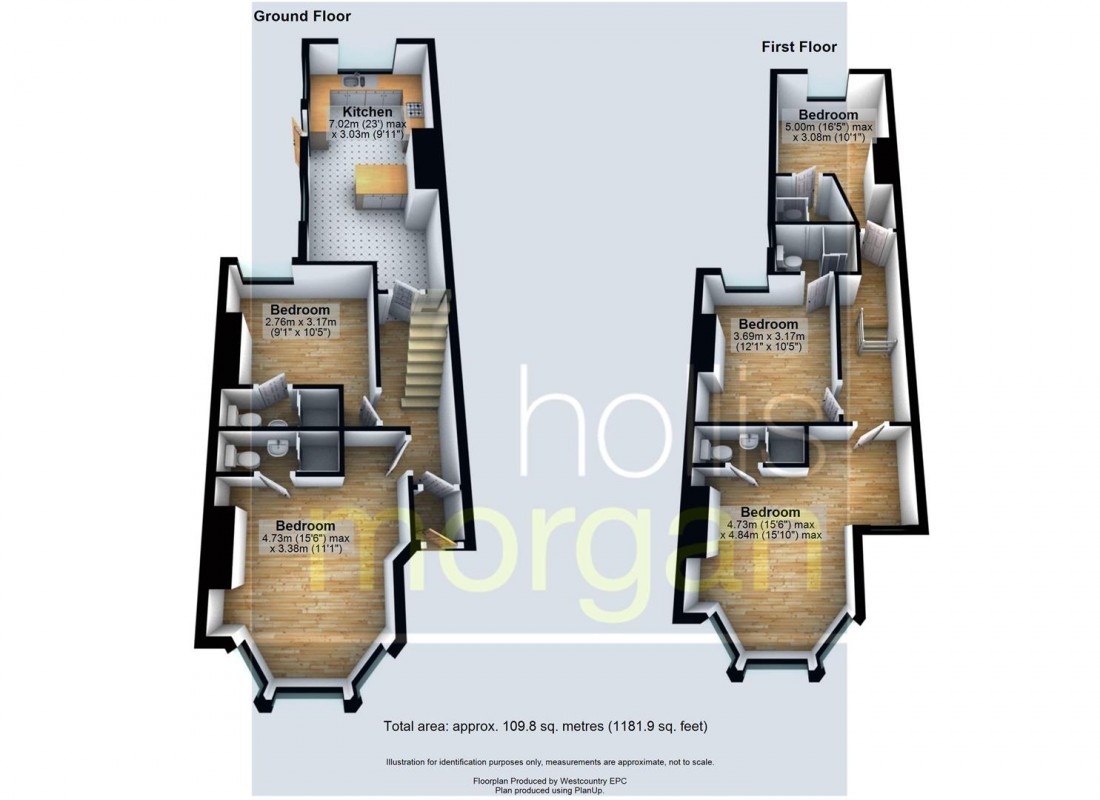 Floorplan for 5 BED HMO - SOUTHVILLE ( £37K )