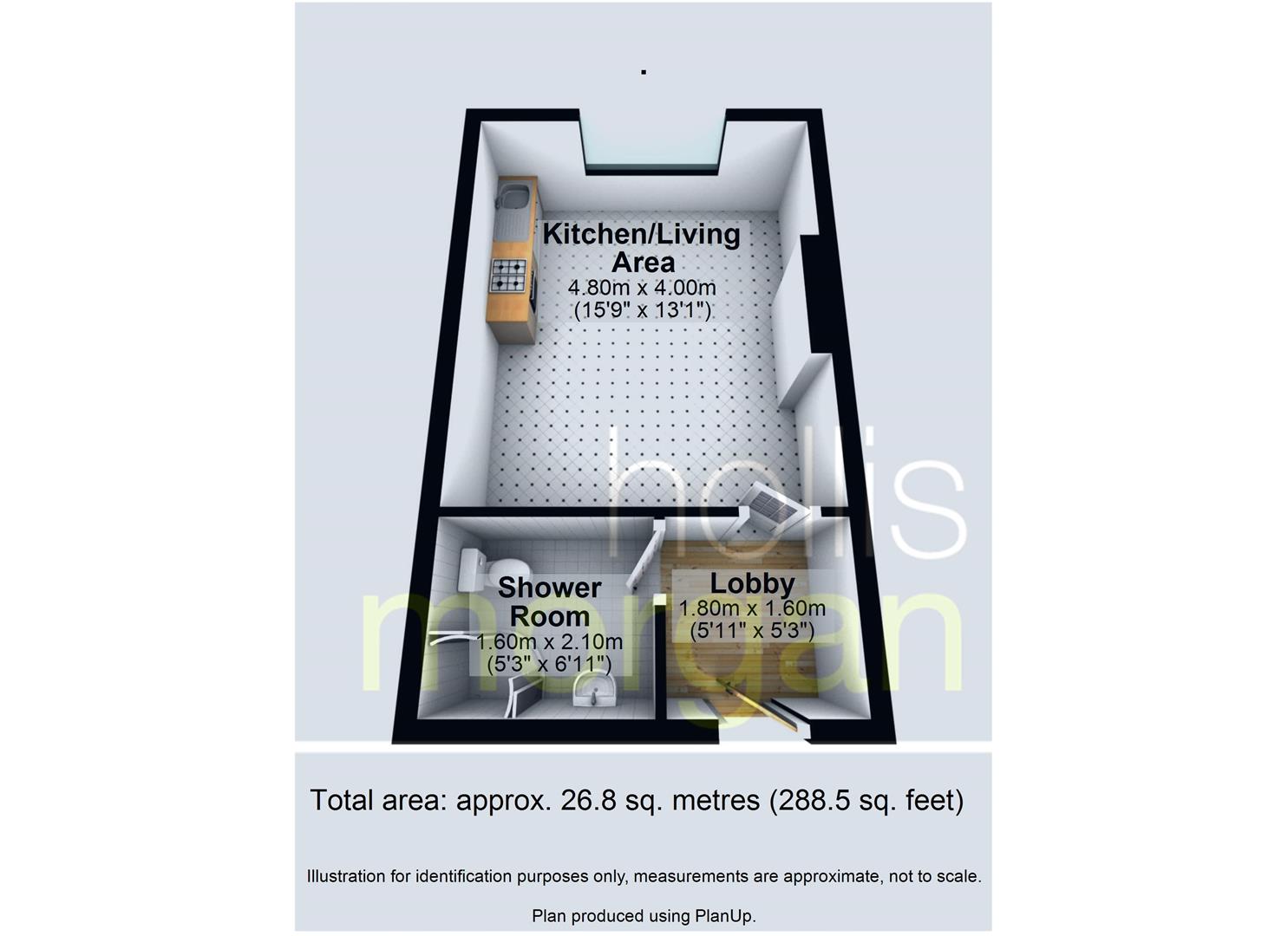 Floorplans For VACANT STUDIO - CITY CENTRE