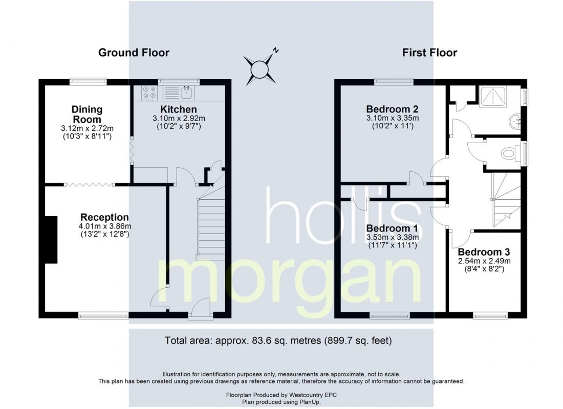 Floorplan for HOUSE ON CORNER PLOT - SOUTHMEAD