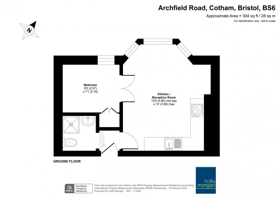 Floorplan for Archfield Road, Cotham