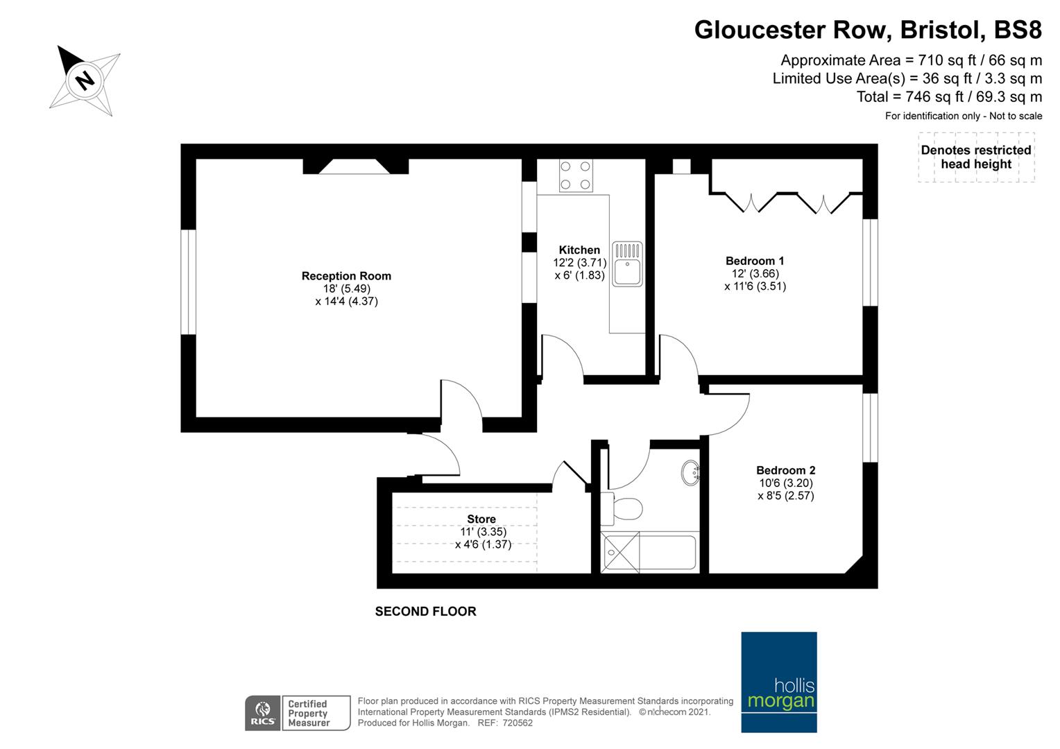 Floorplans For Gloucester Row, Clifton