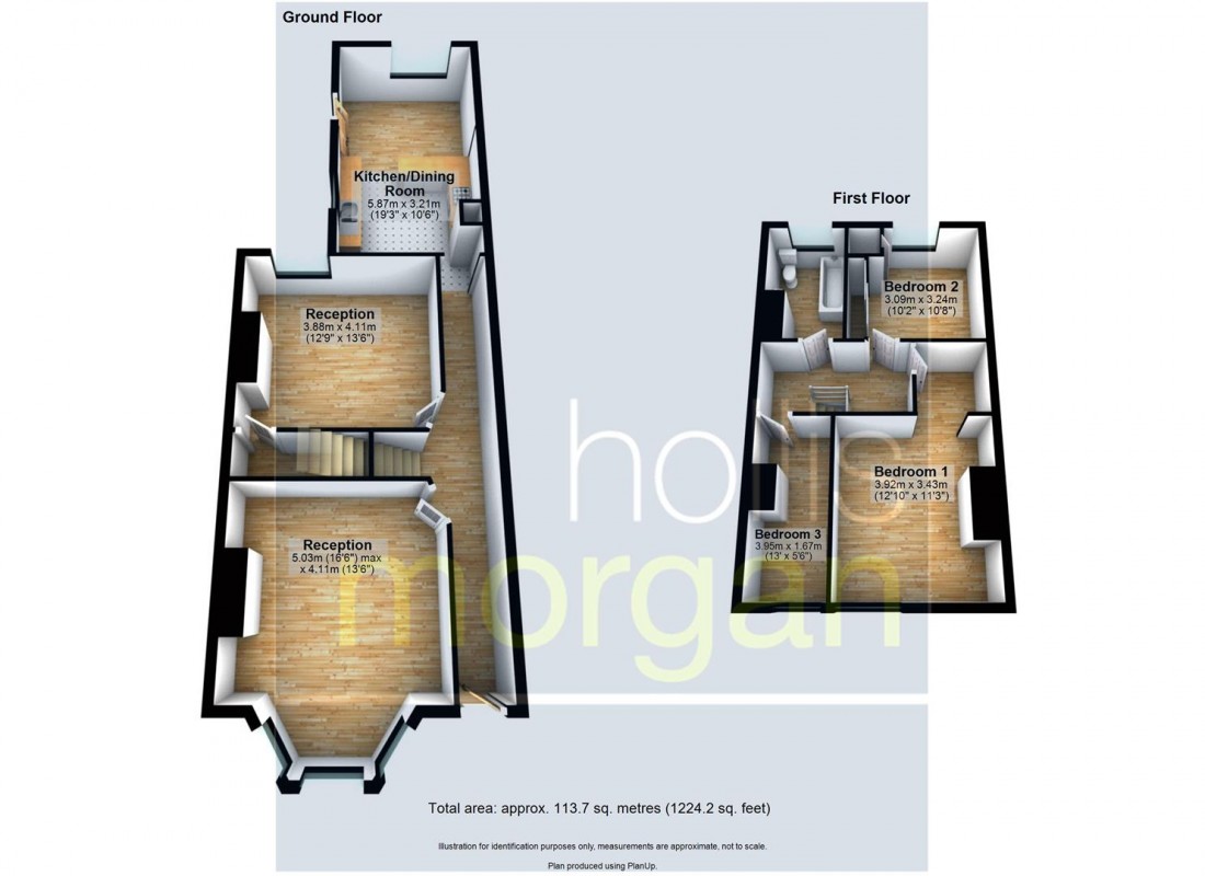 Floorplan for HOUSE FOR MODERNISATION - STAPLE HILL