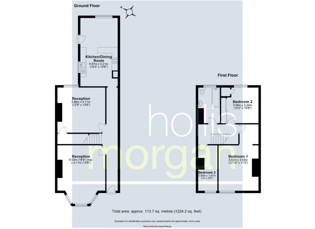 Floorplan for HOUSE FOR MODERNISATION - STAPLE HILL